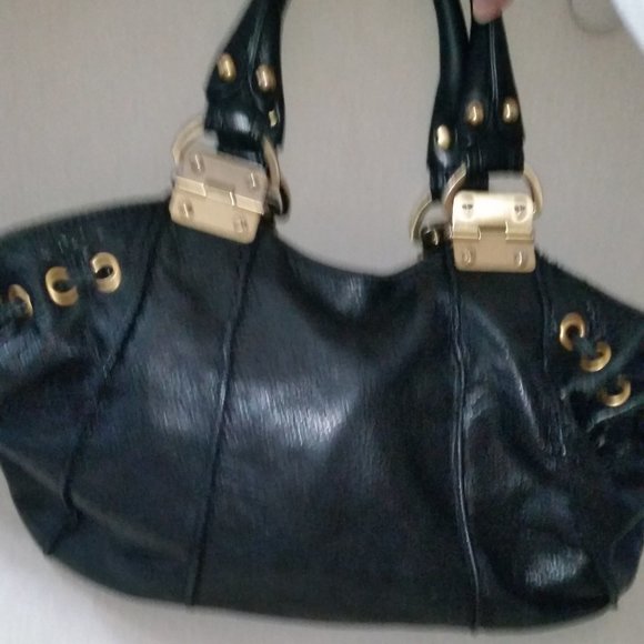 Steven by Steve Madden black leather bag - Picture 2 of 7